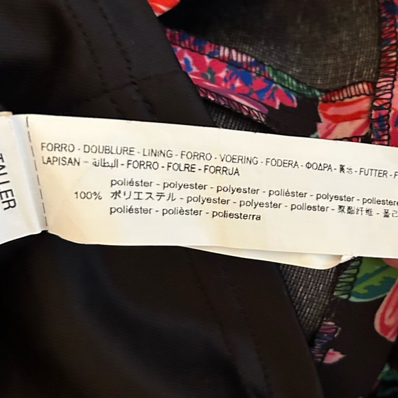 ZARA | BLOGGER‎ FAVE Floral Print Belted Puff Sleeve Square Neck Mini Dress - Picture 8 of 9